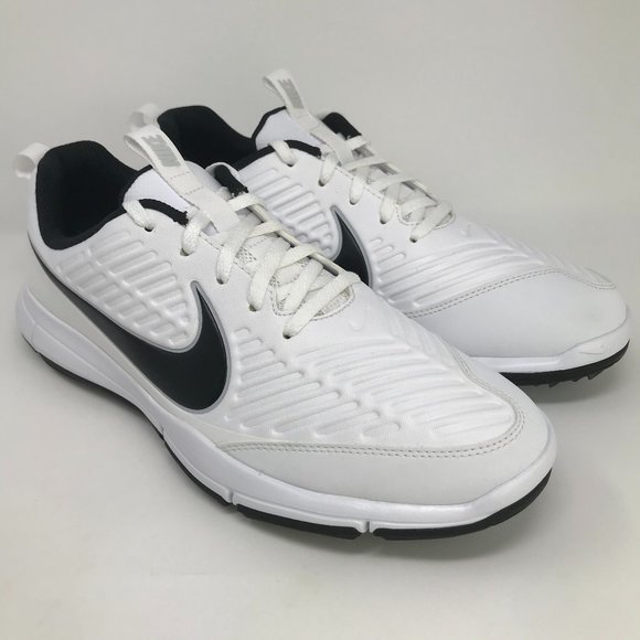 Nike Men\'s Explorer 2 849958-100 WIDE Golf Cleats
